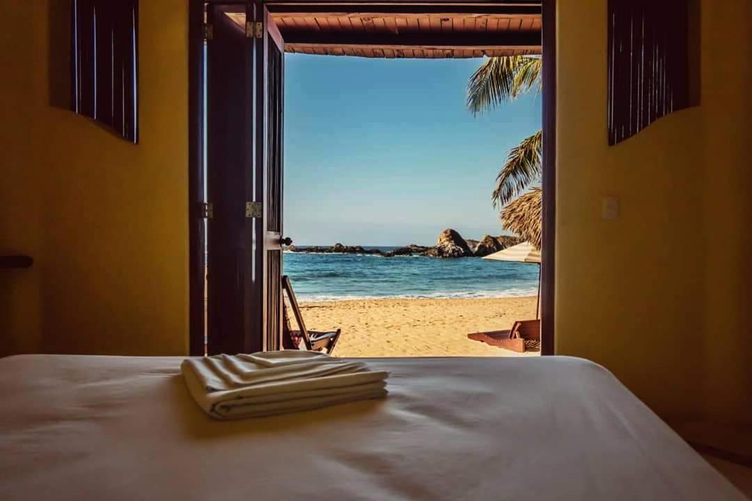 Cabanas Punta Placer San Agustinillo Eksteriør bilde