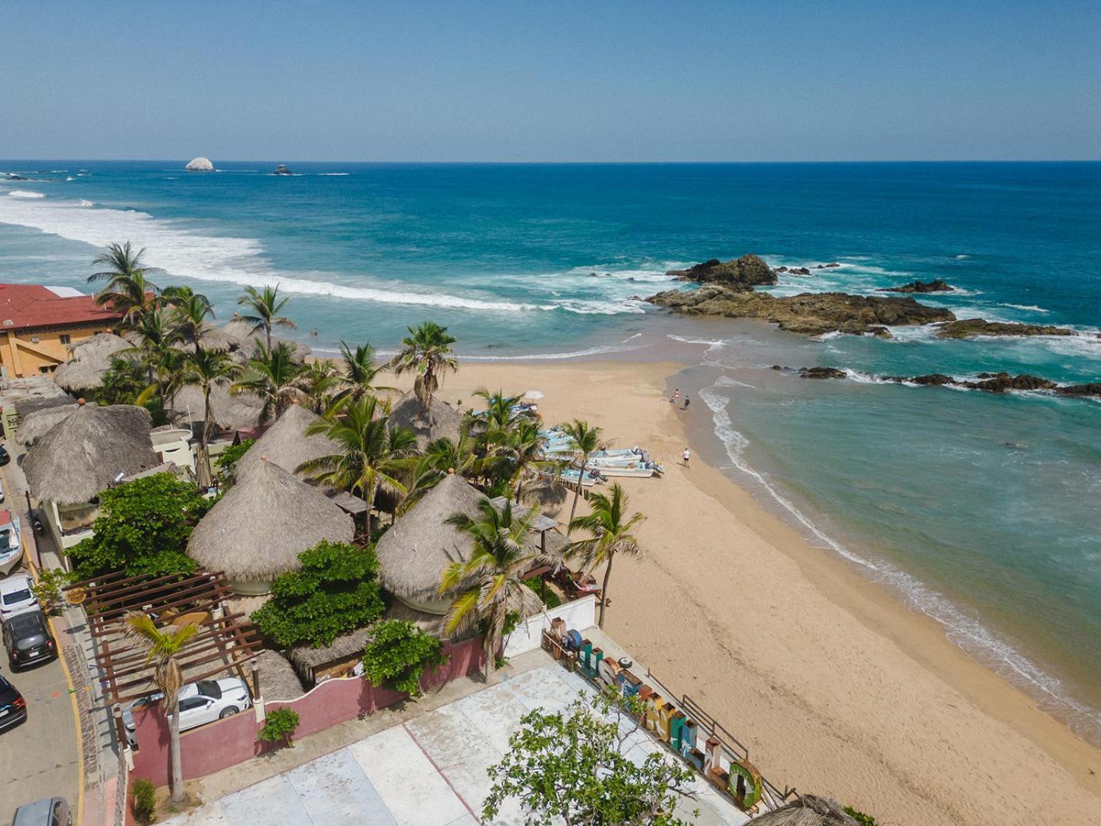 Cabanas Punta Placer San Agustinillo Eksteriør bilde