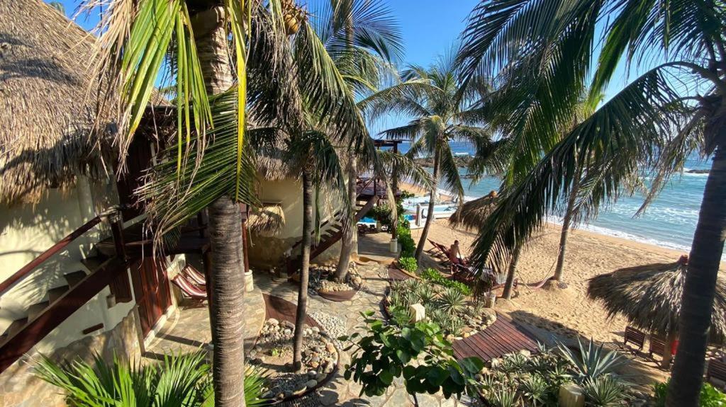 Cabanas Punta Placer San Agustinillo Eksteriør bilde