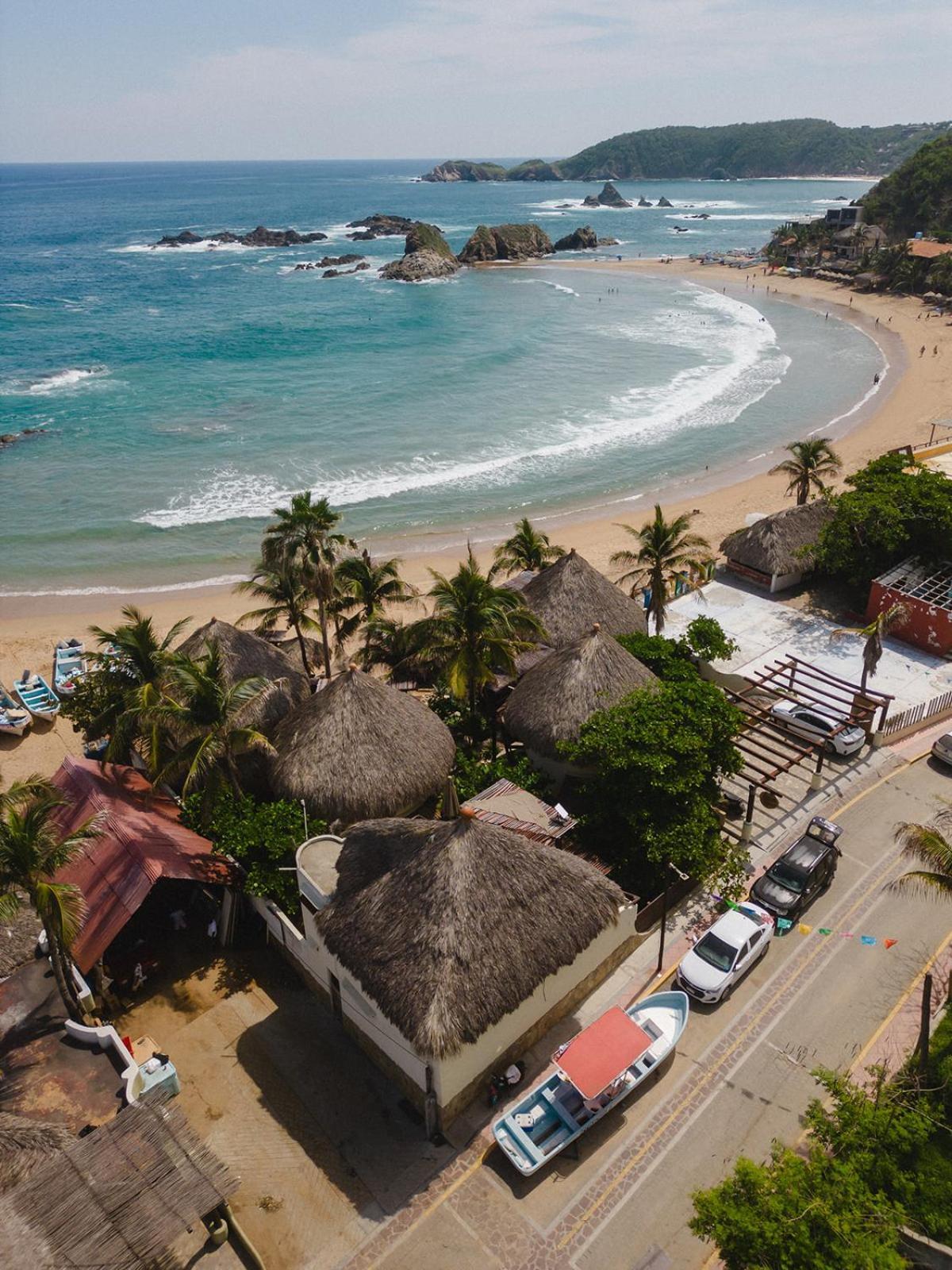 Cabanas Punta Placer San Agustinillo Eksteriør bilde