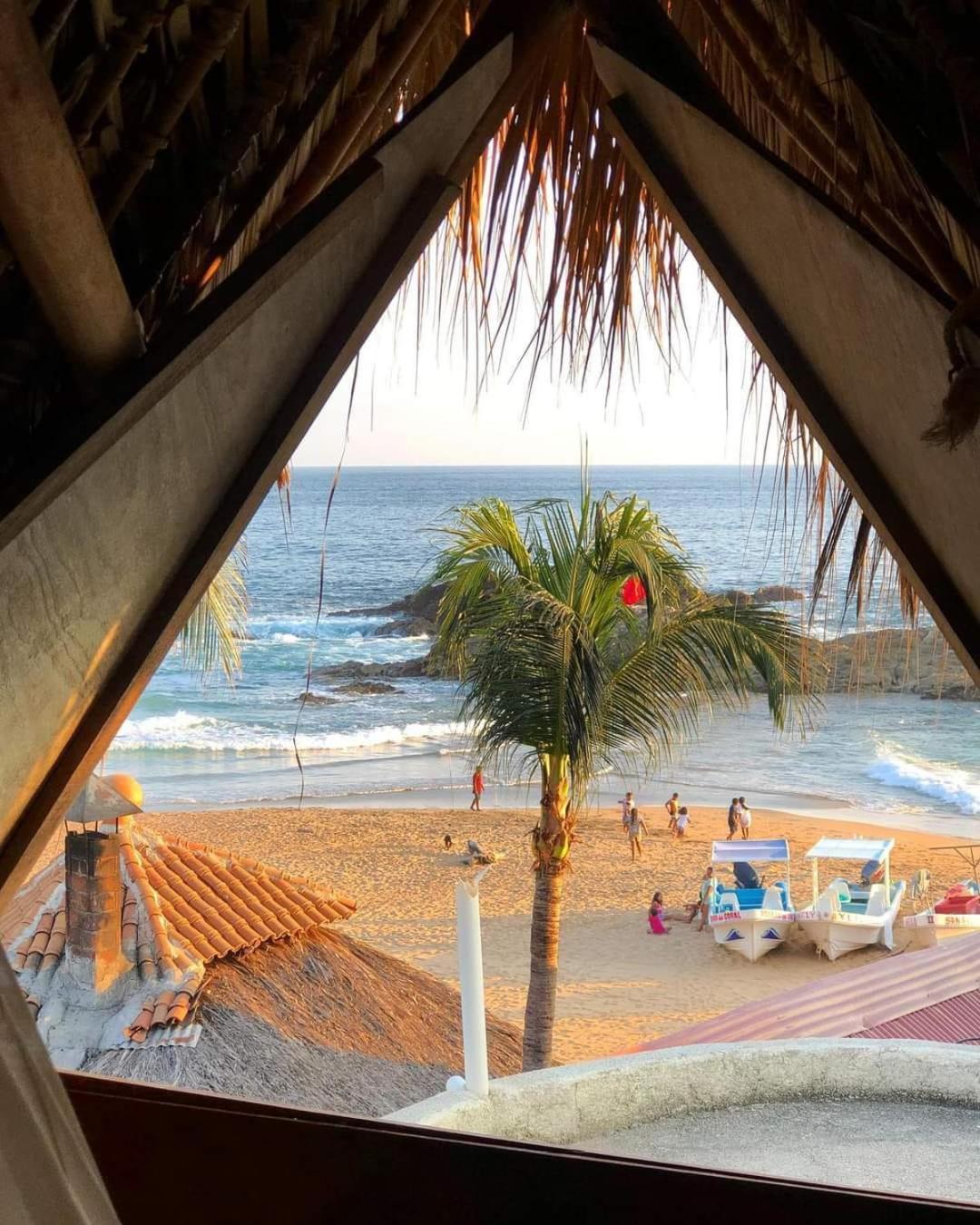 Cabanas Punta Placer San Agustinillo Eksteriør bilde