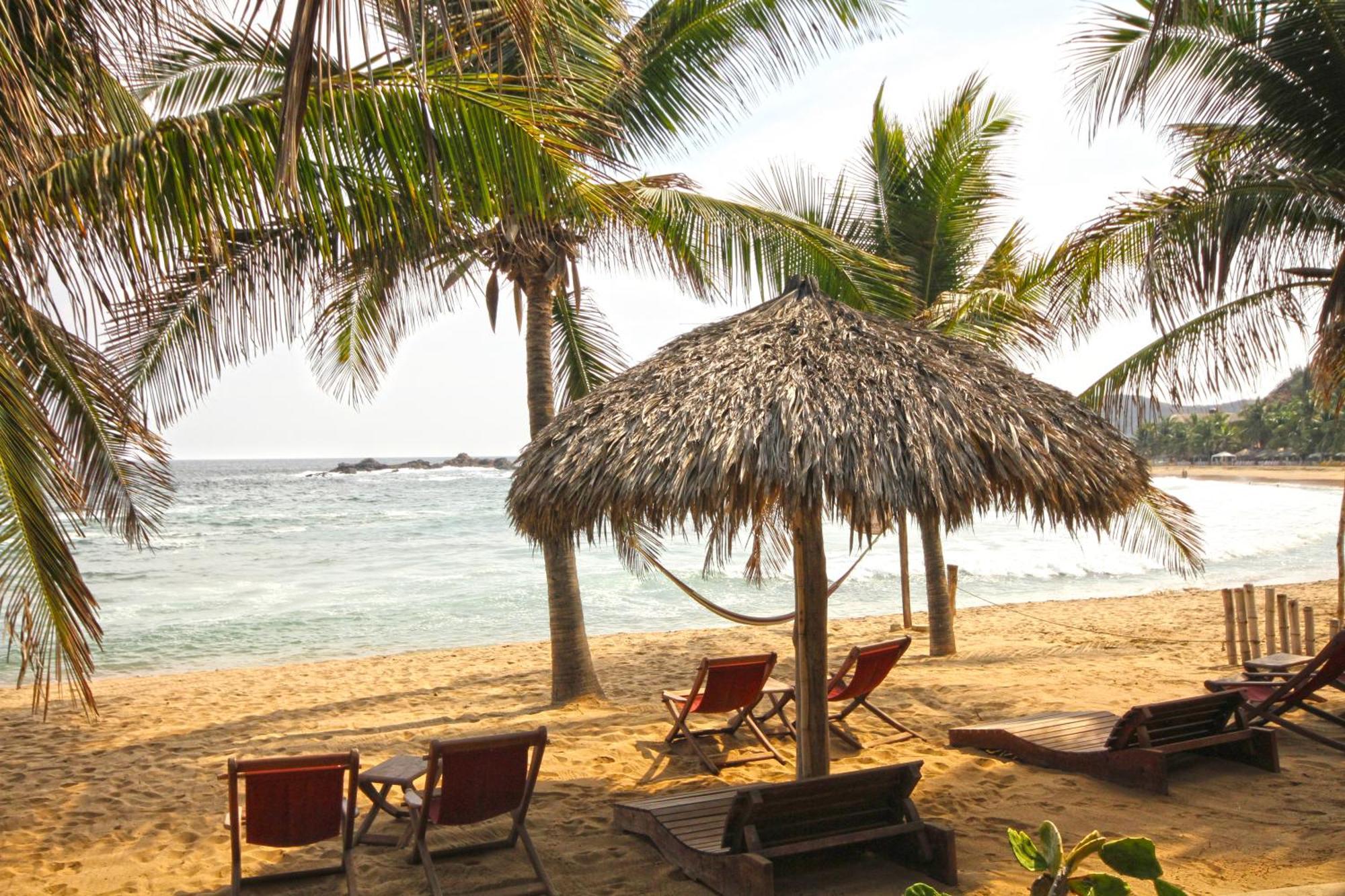 Cabanas Punta Placer San Agustinillo Eksteriør bilde